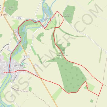 Circuit de Vaucelles - Banteux GPS track, route, trail
