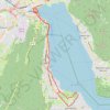 Semi Marathon du Lac d'Annecy GPS track, route, trail