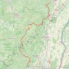 De Andlau à Thann sur le GR 5 GPS track, route, trail