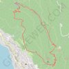 Bornes - Mont Veyrier - Mont Baron GPS track, route, trail