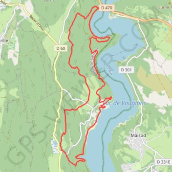 Trail Volodalen du Jura - Tour de Chateau Richard - 2018 GPS track, route, trail