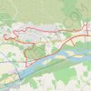 Balade à vélo entre Mérindol et les Borrys GPS track, route, trail