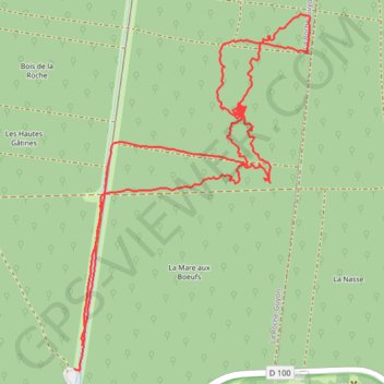 La Roche-Guyon Marche à pied GPS track, route, trail