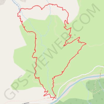 Le Pas du Limon-Lamotte en Champsaur GPS track, route, trail