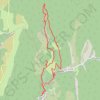 Canyon des gueulards à ombleze GPS track, route, trail