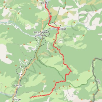 Randonnée GR52 GPS track, route, trail