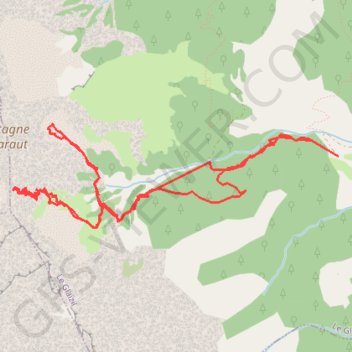 Brèche de Faraut Est (Devoluy) GPS track, route, trail