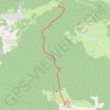 Pic du Gar et pic Saillant GPS track, route, trail