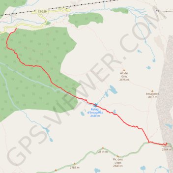 Pic_dels_pessons GPS track, route, trail
