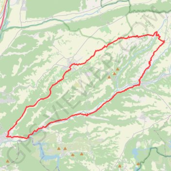 Petit ou grand plateau - Valensole GPS track, route, trail