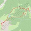 Bellacha par plan du col GPS track, route, trail