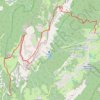 Dent de Crolles - Pas de Rocheplane GPS track, route, trail