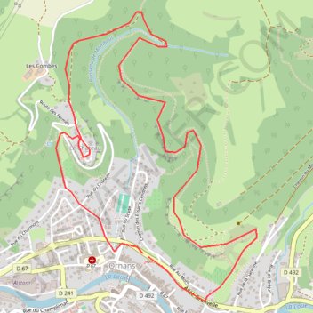 Boucle Ornans GPS track, route, trail