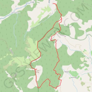 Le Cougoir par Miélandre GPS track, route, trail