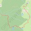 Lac du léat par chalet de la petite valloire GPS track, route, trail
