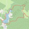 Lac de Vesoles (Hérault, près du Col du Cabaretou) GPS track, route, trail