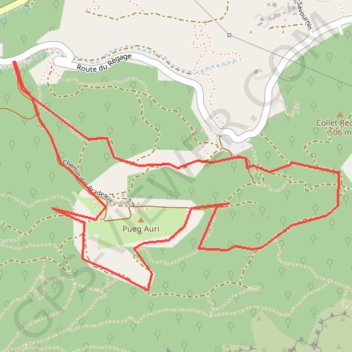 La Platriere GPS track, route, trail