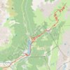 Col du Sabot GPS track, route, trail
