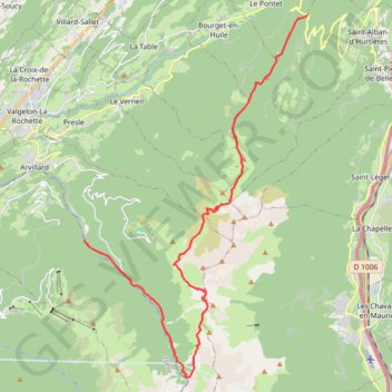 La rando de Mathieu GPS track, route, trail