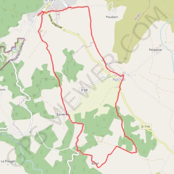ITI0130 GPS track, route, trail