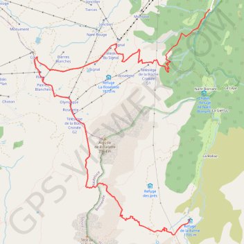 Balme - Jovet - Joly jour 2 GPS track, route, trail