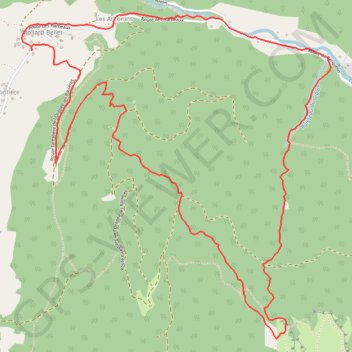 Rock d'arguille, combe du giclas GPS track, route, trail