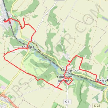 La Croix de Labathe GPS track, route, trail