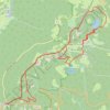 La Schlucht, le Tanet, le lac Vert GPS track, route, trail
