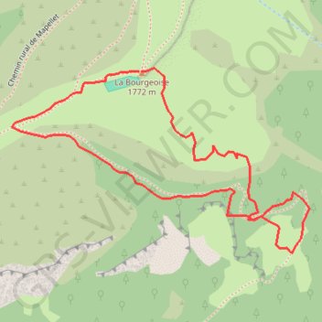 La Bourgeoise GPS track, route, trail