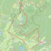Lacs Vosgiens, Sentier des Roches GPS track, route, trail