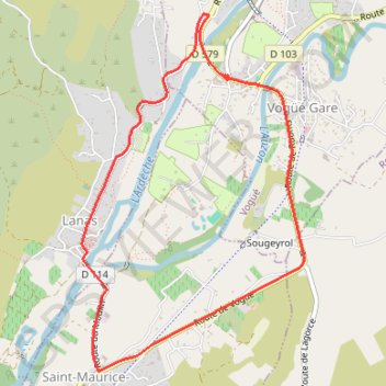 Test strava GPS track, route, trail