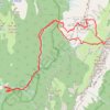 2022 0313 ski Lances de Malissard Dôme de Perquelin GPS track, route, trail