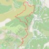 Gorges de la Vésubie GPS track, route, trail