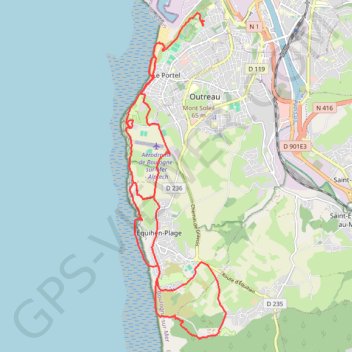 2023_20km GPS track, route, trail