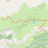 La Pierre aux Pieds (Vanoise) GPS track, route, trail