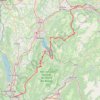 Chambery-Marignier par les Bauges GPS track, route, trail