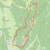 Pic de la Sauge et pointe de la Galoppaz GPS track, route, trail