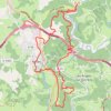 Vallées Vimbelle et Corrèze - Naves - Pays de Tulle GPS track, route, trail