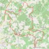 La Chapelle vers Vénérand St Bris 34 kms GPS track, route, trail