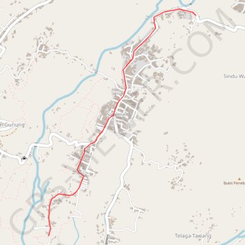 Bali - Sidemen GPS track, route, trail