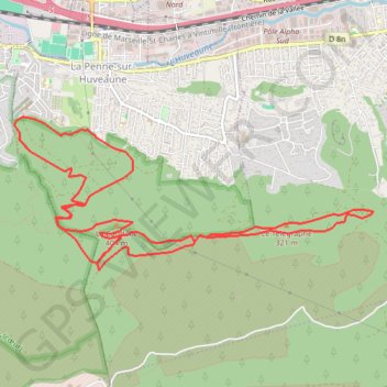 La Candole GPS track, route, trail