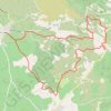 Azillanet - Le Vernis Les Mouleyres et le chemin de Serge GPS track, route, trail
