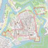 Gravelines, forteresse militaire GPS track, route, trail