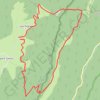 Pas de la Pierre - Pas de Bouvaret en Vercors GPS track, route, trail