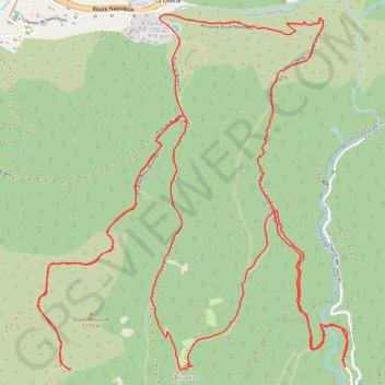 De Saint-Vallier à Escragnolles par le GR 406 bis GPS track, route, trail