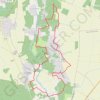 Les Coteaux du Morin et de l'Aubetin - Saint-Augustin GPS track, route, trail