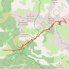 Clignon Haut le col de l'Encombrette GPS track, route, trail