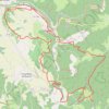 Bruniquel - Sud vers Les Abriols GPS track, route, trail