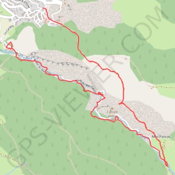 Autour de Llo, Cerdagne GPS track, route, trail