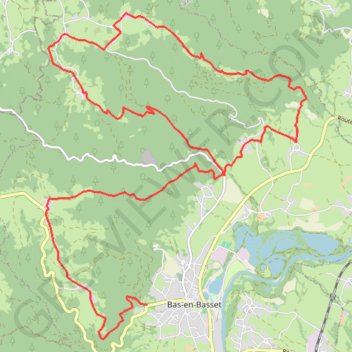 Bas Baton GPS track, route, trail
